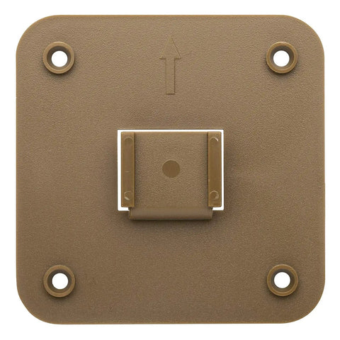 Back view of Long Range Wireless Driveway Alarm Sensor DCMT 4000 With Passive Infrared Motion Detection For Home Security And Backyard Monitoring