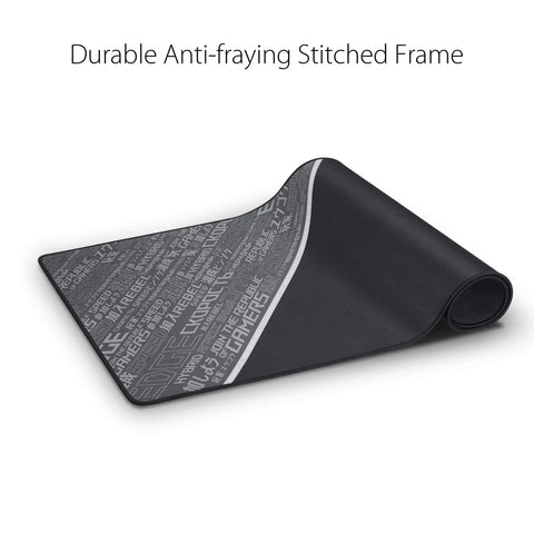 ROG Sheath Extra Large Gaming Mouse Pad 35.4 by 17.3 Inches Ultra Smooth Surface for Pixel Precise Tracking, Anti Fray Edges, rolled view