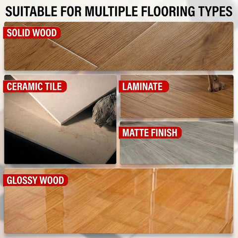 Heavy Duty Suction Cup Floor Gap Fixer For Laminate Wood Tile And Vinyl With Adjustable Jointer And Non Slip Sponge Pad For Easy Home Install And No Fuss Buckling Repair on various flooring types