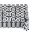 Concrete Anchors 1/4-20 Thread For Hurricane Shutter Hardware Wall Anchor Bolts Set of 25 pieces in metallic finish.