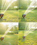 Oscillating Sprinkler Irrigator for Outdoor Watering System adjustable nozzle even coverage on lawn garden durable easy use