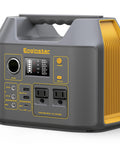 Portable Power Station With 300W Solar Generator And Two 110V Pure Sine Wave Outlets 296Wh Pack And 80000mAh Capacity For Camping RV Life