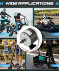 24V 350W Brushed Permanent Magnet Electric Motor For E Scooters And E Bikes Compact 2800 RPM Drive System Motor For Upgrades Bike Conversions And Small Wind Turbine Projects, brushed motor with mount for bikes and scooters