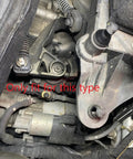 Upgrade Your Daily Driver With This Adjustable Short Shifter Arm For 6 Speed Manual Transmissions Ditches Slushy Throws CNC machined aluminum visible in vehicle engine compartment.