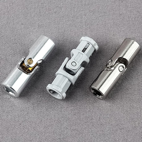 Upgraded Aluminum Alloy Universal Joints 3L 4 Piece Set For Lego And MOC Bricks Heavy Duty Shaft Coupling And Power Transmission Components For Robotics And Custom Builds