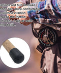 Durable Silicone Fishing Rod Butt Cap Cushion End Seat Protector For Rods And Tackle Gear Keeps Rod Safe In Muddy Water And Rocky Banks Thick Pads For Comfort Fits Large Medium Small Poles 6 Pack, black silicone rod butt cap on cork fishing rod