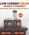 48V Battery Equalizer And Active Balancer For 24V 36V And 48V Banks illustrating low current draw in standby mode, 5mA