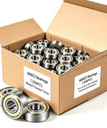 608ZZ Dope Ball Bearing Kit, 200 Pieces, Deep Groove Carbon Steel Bearings 8x22x7mm in open box