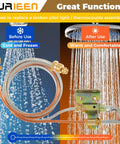 Surieen water heater pilot assembly for LP propane; copper tubing and brass fittings with thermocouple