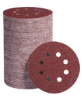 150 Piece 5 Inch 8 Hole Sanding Discs For Woodworking Aluminum Oxide Sandpaper With Hook And Loop Adhesive 40 Grit For Random Orbital Sander