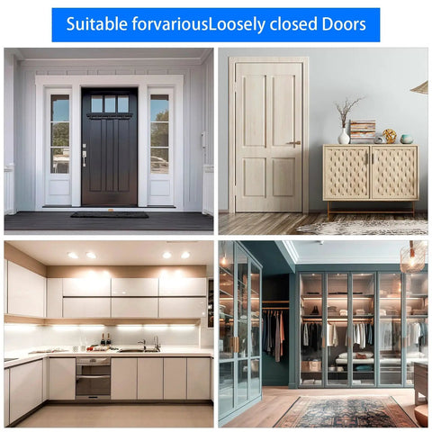 4 Pack Drive In Ball Catch For Closet Doors With Strike Plate Adjustable Tension Heavy Duty Stainless Steel And Brass Hardware 13/16 Inch By 1-1/8 Inch Durable Copper Cast Ball Solid Construction Easy Install in various door applications