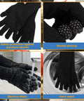 2 Pairs Long Gardening Gloves For Berry Picking And Pruning with thorn-proof design, cut-resistant material, suitable for washing