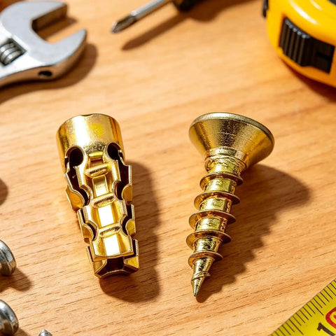Heavy Duty Expansion Screw Set For Cabinets And Walls Easy Install Reinforcement For Tiles Stone Wood Concrete Plasterboard Hollow Walls