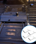 5th Wheel Pins And Clips 1/2 Inch Diameter Fits 5th Wheel Hitch And Rail Gooseneck Hitches Galvanized Rust Resistant
