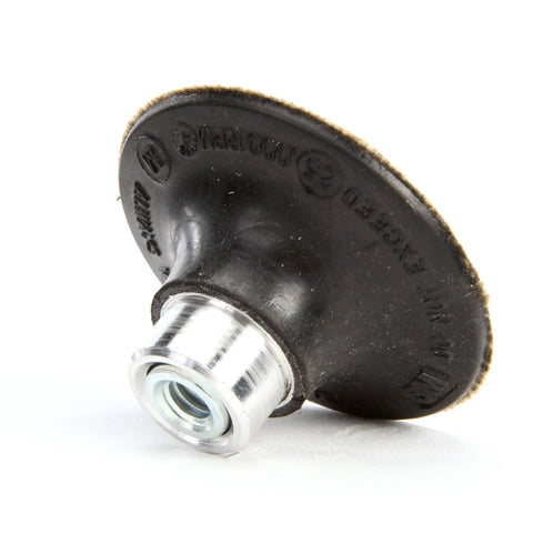 Roloc Disc Pad TS And TSM 14211 Medium 2 Inch Internal 1/4-20 Quick Attach angled view