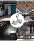 4 Wheel Unistrut Trolley Assembly Kit With M10 Bolt And Lifting Eye Nuts in various industrial settings