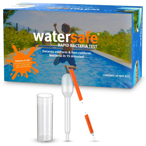 Pool And Spa Rapid Bacteria Test Kit With 10 Minute Results For Home Use Detects E Coli Salmonella And More Pack Of 10 A Convenient Water Quality Check For Pools Hot Tubs And Spas