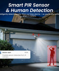 100 Percent Wireless Solar Powered Outdoor Security Cameras With 2K Color Night Vision monitoring driveway with motion alert