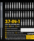 37-In-1 Precision Screwdriver Set With Magnetized Tip And Magnetic Mat for iPhone MacBook laptop PS5 Xbox