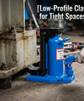 Beefy Outdoor Emergency Lifting Jack For Heavy Vehicles And Equipment 20 Ton Hydraulic Toe Jack with low-profile design