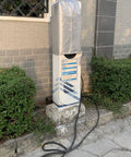 Tough As Nails Pro Heavy Duty EV Charger Box Cover For Electric Vehicle Charging Station Outdoor Wall Mount Protector Housing Weatherproof Rain Shield Guard on charging station.
