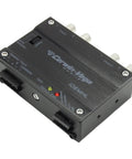 Black box design of Two Channel Car Audio Line Output Converter with Durable RCA Panel Mount, Low Impedance, High SNR, Flat Frequency Response