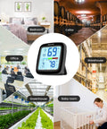 Pro Grade Digital Hygrometer And Indoor Room Thermometer With Swiss Sensors, Ultra Accurate Humidity Gauge With 0.5F Temperature Tolerance And Two Percent RH Range, 10 Second Update Rate For Precise Climate Tracking. Multi-room use
