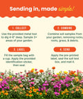 Garden Soil Test Kit To Tailor Your Care Plan By Testing pH And Macronutrients And Micronutrients With Results In Three To Four Weeks