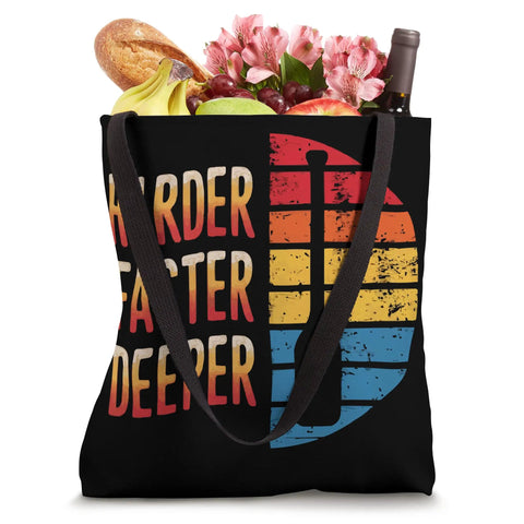 Paddler Tote Bag For Dragon Boat Racing And Dragonboating Gear Unisex Crew Essentials For Men And Women Harder Faster Deeper Vibe