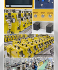 Control panel and machinery of Metal Dot Peen Marking Machine With Magnetic Base Portable Marking Workhorse For Serial Numbers And VINs