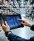 Heavy Duty 10.1 Inch Windows 11 Pro Rugged Tablet With IP67 Industrial Waterproof Housing And Mil Spec Drop Resistance used for inventory checks in a warehouse.