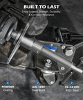 Brake caliper wind-back tool kit by Orion Motor Tech, 24-piece set with powder-coated steel components and threaded rod