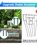 No Dig Fence For Dogs And Small Pets 28 Ft Long 17 In High Metal Barrier Panels With 1.2 Inch Gap Guard Rustproof Garden Edging