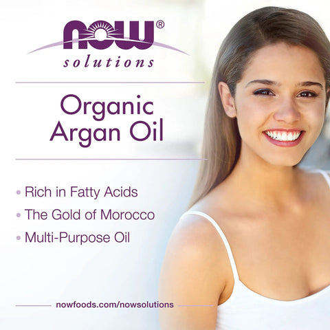 Gold of Morocco Organic Argan Oil 100 Percent Pure Multi Purpose Oil for Hair Skin Nails Hydration Shine Rich in Fatty Acids