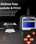 6V 12V Car Battery Tester BT705 With 100-2000 CCA Range And Alternator Tester, free lifetime update screen