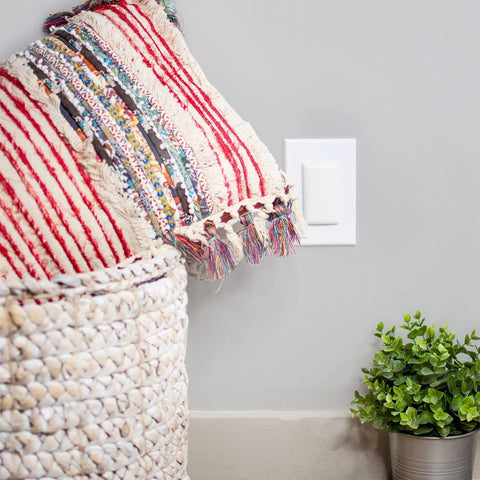 StayPut Double Outlet Plug Cover Set For All Outlets Kid Safe And Hard To Remove One Plug Covers Both Outlets for a Clean Look