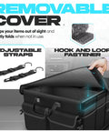 Must Have SUV Trunk Organizer Foldable 50L Storage with adjustable straps and removable cover