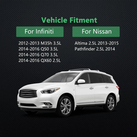 Mass Air Flow Sensor MAF Direct Fit for Infiniti M35h 3.5L 2012 2013 Q50 Q70 3.5L 2014 2016 QX60 2.5L 2014 2016 Nissan Altima 2.5L 2013 2015 Pathfinder 2.5L 2014 Replaces OE 22680 1MG0A AFH60M39