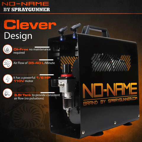 Master Blaster Airbrush Compressor With Tank For Hobbyists And Pros Pro Grade Intelligent Pressure Control Auto Start At 43 Psi