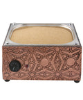 Authentic Copper Electric Hot Sand Turkish Coffee Maker Heater for Home Use with Boss Level Heat, dual voltage 110V 220V