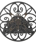 Wall Mounted Garden Hose Holder Holds 125 Feet Of Five Eighth Inch Hose In All Cast Aluminum Construction That Resists Rust