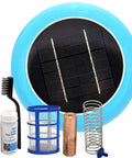 Sun Powered Pool Ionizer With Latest Solar Tech And Long Lasting Anode, Effortless Maintenance And Mineral Based Chlorine Reduction