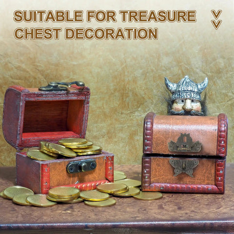 Heavy Duty Vintage Butterfly Hasp Latch Kit For Decorative Wooden Boxes And Jewelry Cases Boasting A Hella Nice Yellow Bronze Finish With Tight Install Screws Providing A Kickass Hold For All Your Treasures on treasure chests with coins.