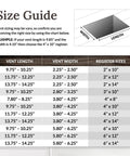 Size guide for Oriental Style Wall And Ceiling Register 6x10 Inches Rubbed Bronze Finish Steel Plated Grille with airflow dimensions.