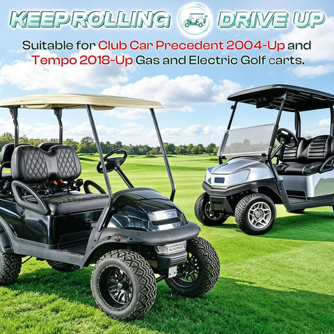 Tie Rod End Kit For Club Car Precedent 2004 Up And Tempo 2018 Up Golf Carts, Gas Or Electric OEM Replacement 102022601 102288301 Durable Ball Joint Set Easy Install Reliable Steering Upgrade on Club Car golf carts