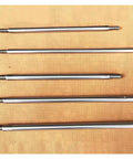 Killer Performance Reciprocating Linear Actuator Push Rod Built Tough For Weekend Warriors And Maker Labs Featuring Telescopic Motor Setup With Seamless M6 Or M8 Threading, showing multiple stainless steel push rods.
