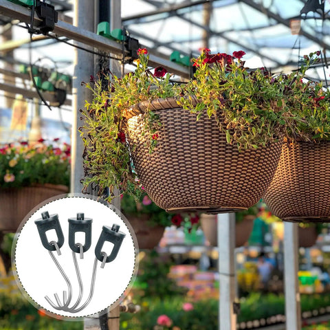 50 Piece Greenhouse Hooks & Clips for Easy Hanging ✓