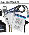 Accessories for Dual Fuel Portable Generator With Electric Start And Remote Key Fob, 9500 Peak Watts Gas Or Propane