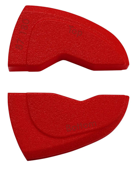 Heavy Duty Protective Jaw Covers For 7 And A Quarter Inch Cobra Pliers, Smooth Plastic Guards That Snap On To Shield Every Tooth