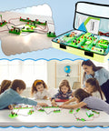 Awesome Hands On Electricity And Magnetism Science Kit For Kids And Students Basic Circuit Learning Starter STEM Set Elementary Electronics Labs Fun Educational Toy For Home And Classrooms Portable Bag Included displayed with students using the kit in a classroom setting